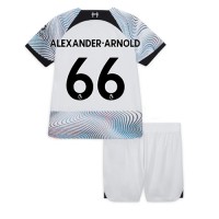 Liverpool Alexander-Arnold #66 Fotballklær Bortedraktsett Barn 2022-23 Kortermet (+ korte bukser)